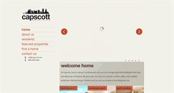 Desktop Screenshot of capscott.com